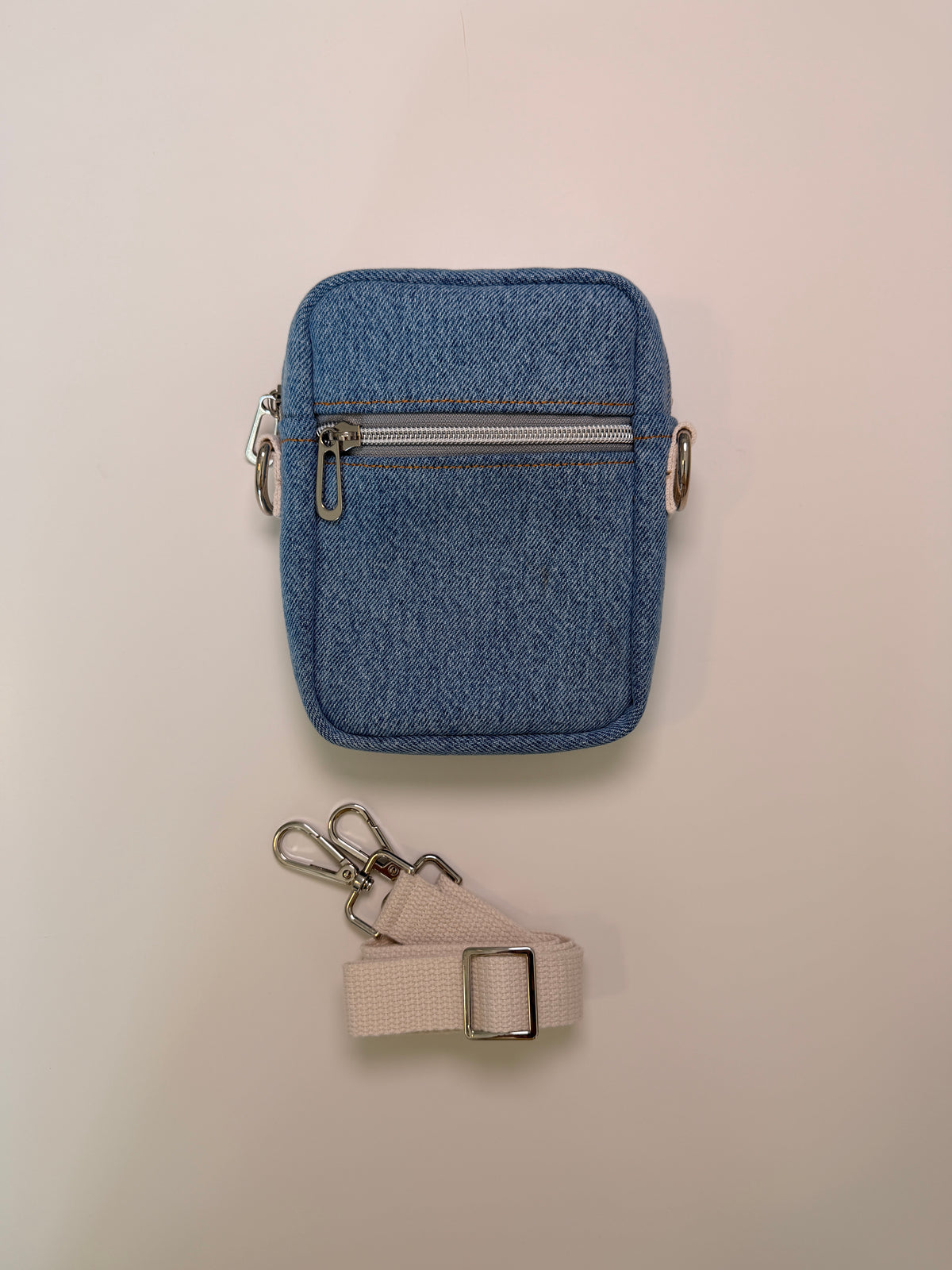 Denim Crossbody Bag