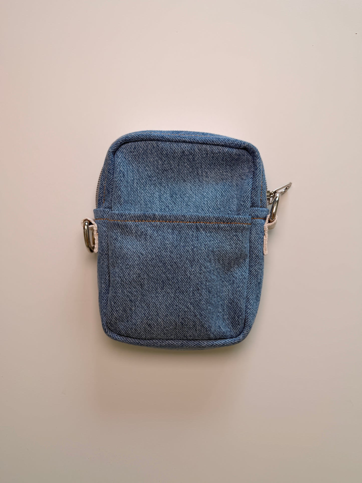 "Waves" Denim Crossbody