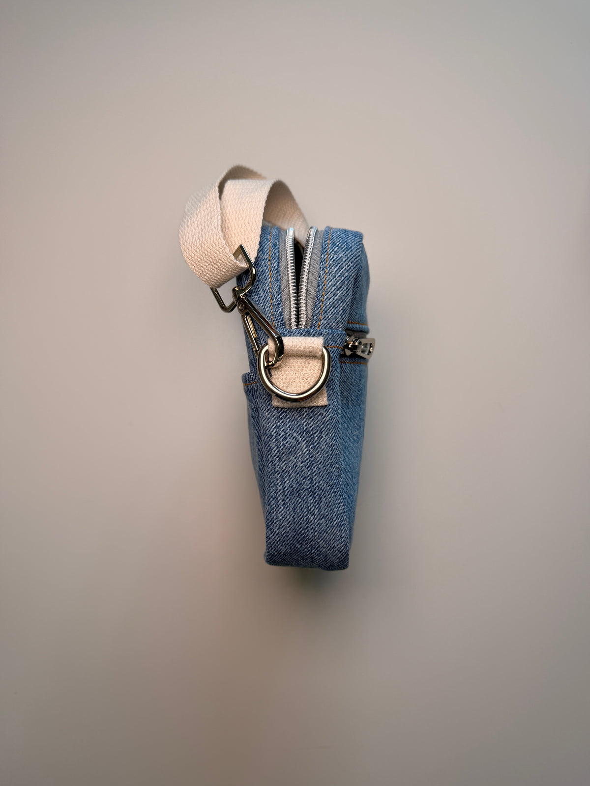 Denim Crossbody Bag